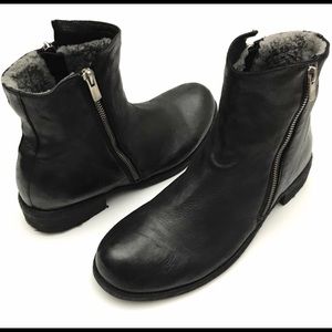 Officine Creative double zipper boot 41 women’s 11